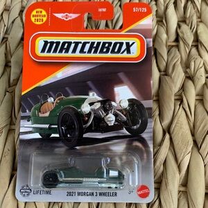 Morgan 3 Wheeler Matchbox Car New 2025 Mattel Diecast Toy